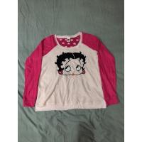 ราคา เสื้อแขนยาวมือสอง BETTY BOOP (2015) Size M มือ2 (7275092443)