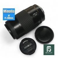ราคา MINOLTA AF ZOOM MACRO 75-300MM.F4.5(32)-5.6 A Mount SONY ดำ (สภาพ 80-90%) (24310793046)