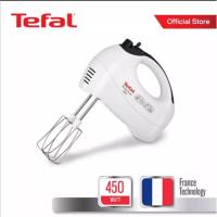 ราคา TEFAL เครื่องตีแป้ง เครื่องผสมอาหารมือถือ รุ่น HT4101 (450วัตต์) (2966613087)