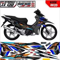 ราคา รูปลอกแถบ Zx 130 สติ๊กเกอร์ Kawasaki zx130 รหัสกราฟิก 02D (26006202557)