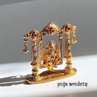 ราคา ทำพิธีเรียบร้อย พระพิฆเนศปางนั้งชิงช้า นำเข้าจากอินเดีย (20676592511)