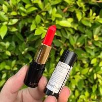 ราคา Lancome L'Absolu Rouge Ruby Cream Lipstick Mini 1.3g. ลิปสติก #01 Bad Blood Ruby (8813843672)
