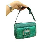 ราคา กระเป๋าหนัง นกกระจอกเทศแท้ด้านหน้าแต่งหน้าแข้งนก ซับในชามัวร์ สวยสภาพใหม่ (27186164552)