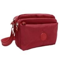 ราคา กระเป๋าสะพายข้างผู้หญิง9นิ้วใส่กระเป๋าสะตางใบยาวได้ ผ้ากันน้ำ มี5ช่องซิปมีซิปใน ขนาด23X16x8cm(ยาว/สูง/หนา) (23217632506)