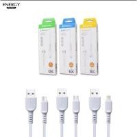 ราคา Energy premium Charge & Sync สายชาร์จ ชาร์จเร็ว รองรับ Fast Chage จ่ายไฟสูงสุด 2.4A ชาร์จไว (27069484376)