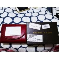 ราคา กระเป๋าสตางค์​ สีแดง​ยี่ห้อ​​ charles&keith (1850233821)