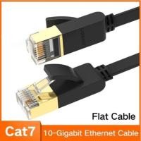 ราคา สายแลน CAT7 แบบแบน ( Ethernet Cable RJ45 Cat7 Flat Lan Cable UTP RJ 45 Network Cable Patch Cord Cable Ethernet ) (1987972803)