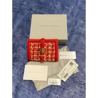 ราคา charles&keith กระเป๋าตังสีแดง พร้อมถุงผ้า การ์ด กล่อง ครบ (24665367489)