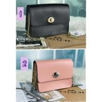 ราคา Coach แท้ ✔️ พร้อมส่ง กระเป๋าครอสบอดี้สายโซ่ | Coach Bowery Crossbody In Signature Canvas (2355350351)