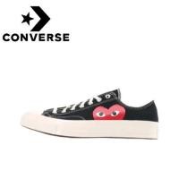 ราคา CDG x Converse Chuck Taylor All Star 70 hi รองเท้าผ้าใบ รองเท้าผู้ชาย รองเท้าสตรี (27731069862)