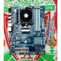 ราคา gigabyte ga-970a-d3 + cpu amd x6 1055t (7649944253)