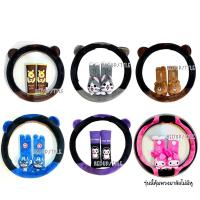 ราคา หุ้มพวงมาลัย+หุ้มเบลท์ เซ็ทคู่ Mickey Minnie (11562856729)
