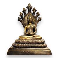 ราคา หลวงพ่อนาค วัดโพธิ์ชัย ทองเก่า กว้าง 8นิ้ว สูง 13นิ้ว (22084846001)