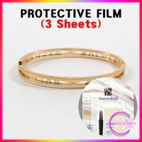 ราคา Care Protection Film (3 sheets) For Bvlgari B.zero1 Bangle Bracelet (S-XL Compatible) Scratch & Anti-pollution ฟิล ์ ม / อุปกรณ ์ เสริม Care (24927243097)