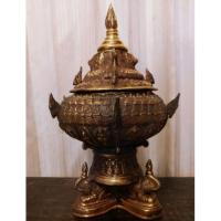 ราคา โถน้ำมนต์ทองเหลืองขาช้าง (4508985276)