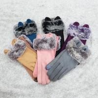 ราคา ถุงมือหนังกลับทัชสกรีน บุขน (101400587)
