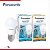 ราคา PANASONIC หลอดไฟ LED Bulb NEO 5 วัตต์ 5w ขั้ว E27 แสง COOL DAYLIGHT (สีขาว) WARM WHITE (สีเหลือง) (23382742156)
