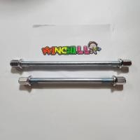 ราคา แกนล้อ หน้า-หลัง โซนิค หัวสนาม สีเงิน ตัวใหม่ล่าสุด ใส่สวิงอาร์มย่อ / สวิงอาร์มยืด / สวิงอาร์มดำคลองเตย WAVE110i / SAJA (42718839442)