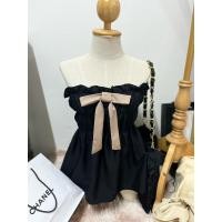 ราคา เกาะอกจั้มแต่งโบว์ ตัดใหม่ทุกชิ้นมีไซส์ใหญ่ 50“ (42664272565)