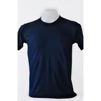 ราคา เสื้อยืดคอกลม เสื้อยืดสีกรมท่า เสื้อยืดเปล่า cotton100% Size XL(มือสอง) (24978890448)