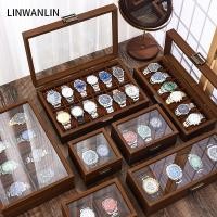 ราคา วอลนัทสี High-End โบราณลายไม้หนังนาฬิกาเก็บกล่องไม้นาฬิกาข้อมือหนังคอลเลกชันกล่องสร้อยข้อมือเครื่องประดับ Multi-Layer (43762587800)