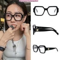 ราคา แว่น CELINE รหัส CL50131F ขาโลโก้Trionpheทอง น้ำหนักเบา ใส่ได้ทั้งชายและหญิง ของแท้ รับประกันศูนย์1ปี (41161468689)