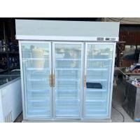 ราคา ตู้แช่เครื่องดื่ม 3ประตู สภาพเหมือนใหม่ ความจุ 54คิว ยี่ห้อชั้นนำขนาด 75*180*200 (24860479403)