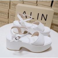 ราคา รองเท้าส้นตึก ALIN มือ2 สีขาว สภาพดี เบอร์ 37 สูง 2.5” รองเท้าเจ้าสาว แต่งงาน (21508074502)