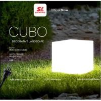 ราคา SL LIGHTING CUBO โคมไฟสนาม โคมไฟตั้งพื้น วัสดุ Polyethylene ทรงสี่เหลี่ยม IP65 รุ่น CUBO-E27 ของแท้ (27736515846)