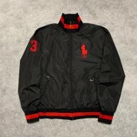 ราคา POLO RALPH LAUREN EMBROIDERY TRACK JACKET ของแท้ (มือสอง) (29242334035)