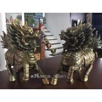 ราคา รูปหล่อกิเลนคู่เนื้อทองเหลือง (9569361541)