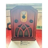 ราคา RADIO FASHION SERIES HR-1200A [220V] เครื่องเล่นวิทยุ FM ตั้งโต๊ะ แบบวินเทจ ใช้งานเต็มระบบ [ฟรีสายไฟ] [Made in Japan] (27454731285)