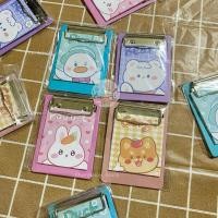 ราคา [คลิปบอร์ดขนาดเล็ก] พร้อมกระดาษโน้ต ลายการ์ตูนน่ารัก แบบพกพา พร้อมคลิปหนีบ ♥️ มีลายให้เลือกนะคะ (25501345118)