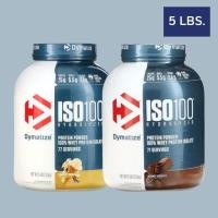 ราคา Dymatize ISO 100 Whey Protein , Gluten Free, 5 lbs เวย์โปรตีนไอโซเลท สร้างกล้ามเนื้อ ลีนไขมัน (42172445403)