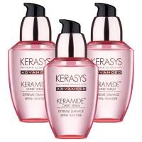ราคา Kerasys Keramide Extreme Damage Hair Serum, 70ml, 1ea - 70ml x 3ea (40719705911)