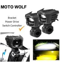 ราคา Motowolf ไฟสปอตไลท์ LED พรีเมี่ยม สําหรับติดด้านหน้ารถมอเตอร์ไซค์ MDL5004 (23483084607)