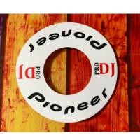 ราคา สติกเกอร์ สีขาวลาย Pioneer Size M สำหรับ ddj sr1,2 ddj rr ddj sx1,2,3 ddj rr ddj 800 xdj -rx2 (26252412288)