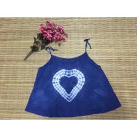 ราคา เสื้อมัดย้อมสายเดี่ยว สีน้ำเงินคราม สายปรับได้ (1145281189)