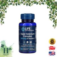 ราคา พร้อมส่ง Life Extension Super Selenium Complex & Vitamin E 200 mcg 100 Vegetarian Capsules (27013965012)