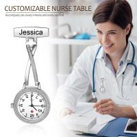ราคา ชื่อที่กําหนดเองพยาบาลนาฬิกาพกทางการแพทย์สแตนเลสเลเซอร์แกะสลักชื่อผู้ชายนาฬิกาพกสําหรับผู้หญิง (41509502601)