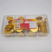 ราคา ช็อคโกแลตเหรียญ 60 ชิ้น พร้อมกล่องเก็บ ขนมของเล่น ขนมเด็ก ช็อคโกแลตเหรียญ (4720855428)