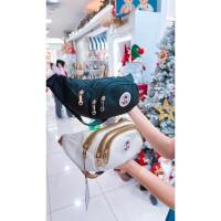 ราคา TTWN BEAR กระเป๋าคาดอกคาดเอวผ้าไนลอน แบรนด์แท้ พร้อมส่ง GUOO BEAR (26854531908)