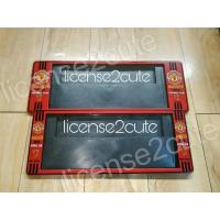 ราคา กรอบป้ายทะเบียน กันน้ำ ลายทีมฟุตบอล รุ่น MU1 (แมนยู Manchester United) (1185079013)