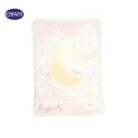 ราคา ENFANT (อองฟองต์) ผ้าห่มบุใยผ้า Woven ลายน้องแกะ ผ้า Premium Keshiba สีชมพู ขนาด 30x40 นิ้ว (29356833457)
