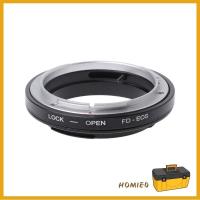 ราคา HOMIE0 FD- Mount Adapter Ring สําหรับเลนส์ FD ถึง EF Mount กล้องกล้องวิดีโอใหม่ (42854700132)