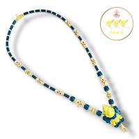 ราคา สร้อยกะลาแท้ขั้นไม้งิ้วดำ"แต่งทองเลเซอร์24k"ข้อทองไมครอน5kลงยา มาพร้อมสปริงคล้องพระความยาวเลือกได้ (41858469451)