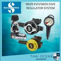 ราคา SCUBAPRO MK25 EVO BT + S600 + R195 Set (1stage + Reg + Oct + Gauge) (24512221206)