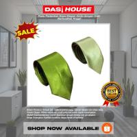 ราคา เนคไทสีกากี HIJAU สีเขียวมะกอกธรรมดามาตรฐานทางการ (43802675686)
