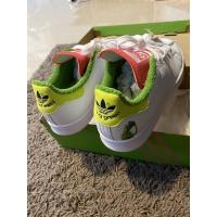 ราคา ADIDAS STAN SMITH รุ่นลิมิเต็ด ลิขสิทธิ์แท้ กบ kermit สีขาว บุเขียว ลิ้นชมพู SIZE 37.5, 5 US, 4.5UKใหม่ แกะกล่อง แท้100 (12271011712)
