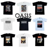 ราคา OASIS เสื้อยืดวงร็อค โอเอซิส เสื้อวง เสื้อยืดโอเอซิส เสื้อวินเทจ S-5XL แขนสั้น (26330848775)